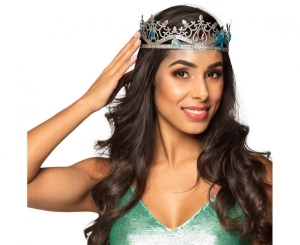 Korona metalowa Morska Królowa