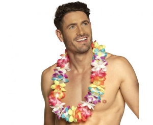 Naszyjnik hawajski Summer Flash (świecący LED)