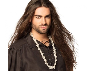 Naszyjnik kości czaszki