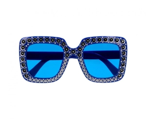 Okulary Bling niebieskie