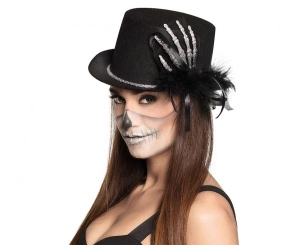 Kapelusz BROKATOWA DŁOŃ KOŚCIOTRUPA