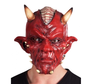 Maska lateksowa Diabeł