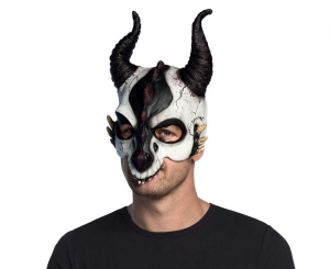 Maska lateksowa Smok (połówka)