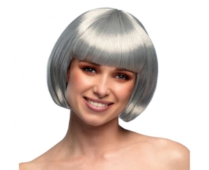 Peruka "Cabaret" srebrzysto-siwa