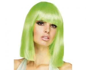 Peruka Dance neonowa zieleń