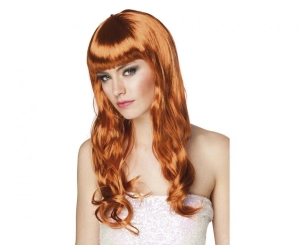 Peruka Elegancka Dziewczyna miedziana