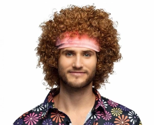 Peruka Hipisowska z opaską