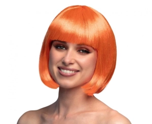 Peruka Kabaret pomarańczowa
