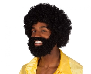 Peruka Rufus z brodą