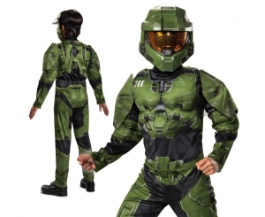 Strój Master Chief Infinite Muscle - Microsoft (licencja) rozm. L (10-12 lat)