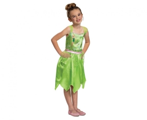 Strój Tinker Bell Basic Plus- Disney (licencja) rozm. XS (3-4 lat)