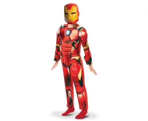 Strój dla dzieci Iron Man (kombinezon maska) rozm. 5-6 lat