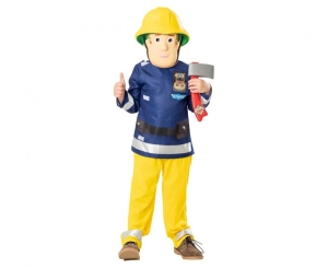 Strój dla dzieci Strażak Sam (maska spodnie top) rozm. 3-4 lata