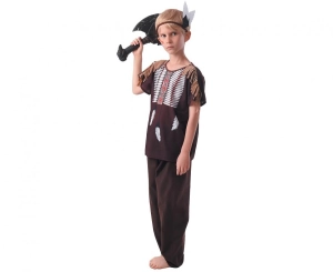 Strój Indianin (opaska na głowę koszulka spodnie) rozm. 110/120 cm