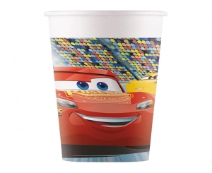 Kubeczki papierowe (WM) Cars 3 (Disney) 200ml 8 szt