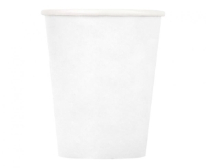 Kubeczki papierowe białe 270ml 8 szt