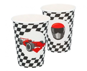 Kubeczki papierowe Racing 250 ml 8 szt
