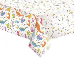 Obrus papierowy Funny Dinosuars 120 x 180 cm