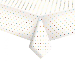 Obrus papierowy Sweet Unicorn with Pastel Dots 120 x 180 cm