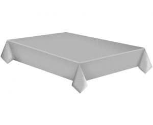 Obrus papierowy White Dots on Grey 120 x 180 cm