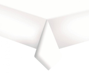 Obrus papierowy White 120 x 180 cm