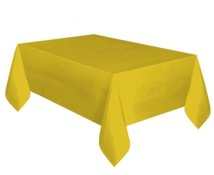 Obrus neonowy żółty 137 x 275 cm