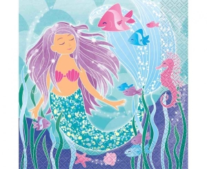 Serwetki papierowe "Mermaid" (syrenka) 16 szt