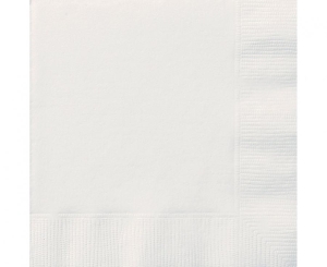 Serwetki papierowe białe 25x25 cm 20 szt