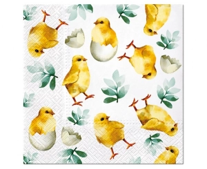 Serwetki papierowe PAW Chicken in Eggs 33 xm x 33 cm 20 szt