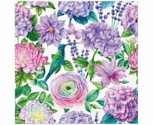 Serwetki papierowe PAW Fioletowa Rozkosz 33 cm x 33 cm 20 szt