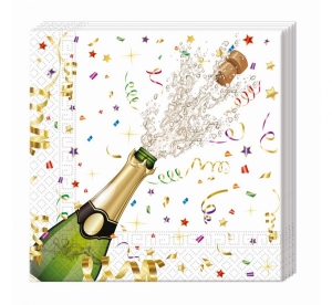 Serwetki papierowe SPARKLING CELEBRATION rozm. 33 x 33 cm 20 szt