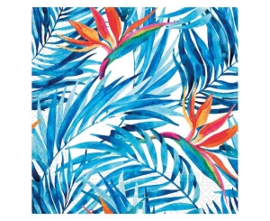Serwetki papierowe Tropical Flowers rozm. 33 x 33 cm 20 szt