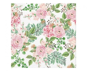 Serwetki PAW wzorzyste Rose Hip Flowers 33 xm x 33 cm 20 szt