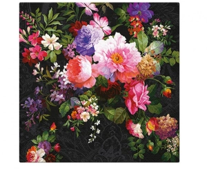 Serwetki PAW wzorzyste Roses on Velvet 33 xm x 33 cm 20 szt