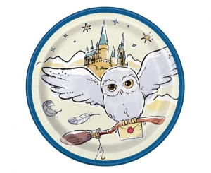 Talerzyki papierowe HARRY POTTER 7" 8 szt