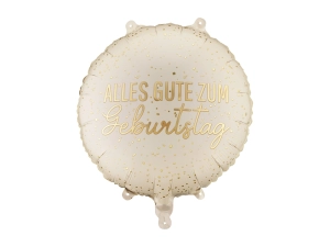 Balon foliowy pastylka Alles Gute Zum Geburtstag  35 cm x 35 cm