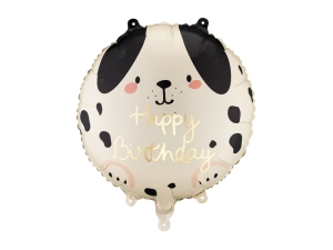 Balon foliowy pastylka Happy Birthday  35 cm x 35 cm