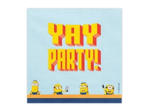 Serwetki Minionki 33x33 cm
