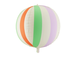 Balon foliowy Piłka w paski 75 cm