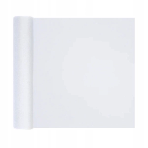 Tiul gładki biały 80 cm x 9 m