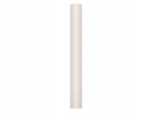 Tiul gładki kremowy 30 cm x 9 m