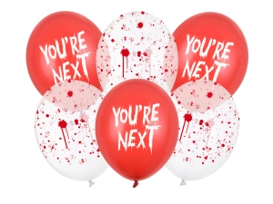 Balony 30 cm, You're next, mix