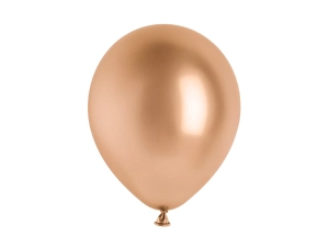 Balony Glossy 30cm, różowe złoto