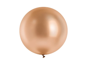 Balon Glossy 60cm, różowe złoto