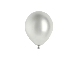 Balony Glossy 12cm, srebrny