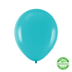 Balon Biodegradowalny turkusowy 12cali 100szt