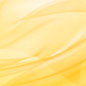 Organza gładka żółta 0,16x9m