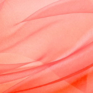 Organza gładka czerwona 0,16x9m
