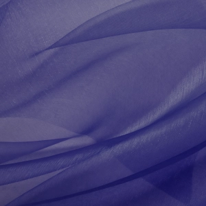 Organza gładka granatowa 0,16x9m