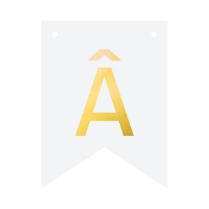 Baner DIY 16 cm - literka Â